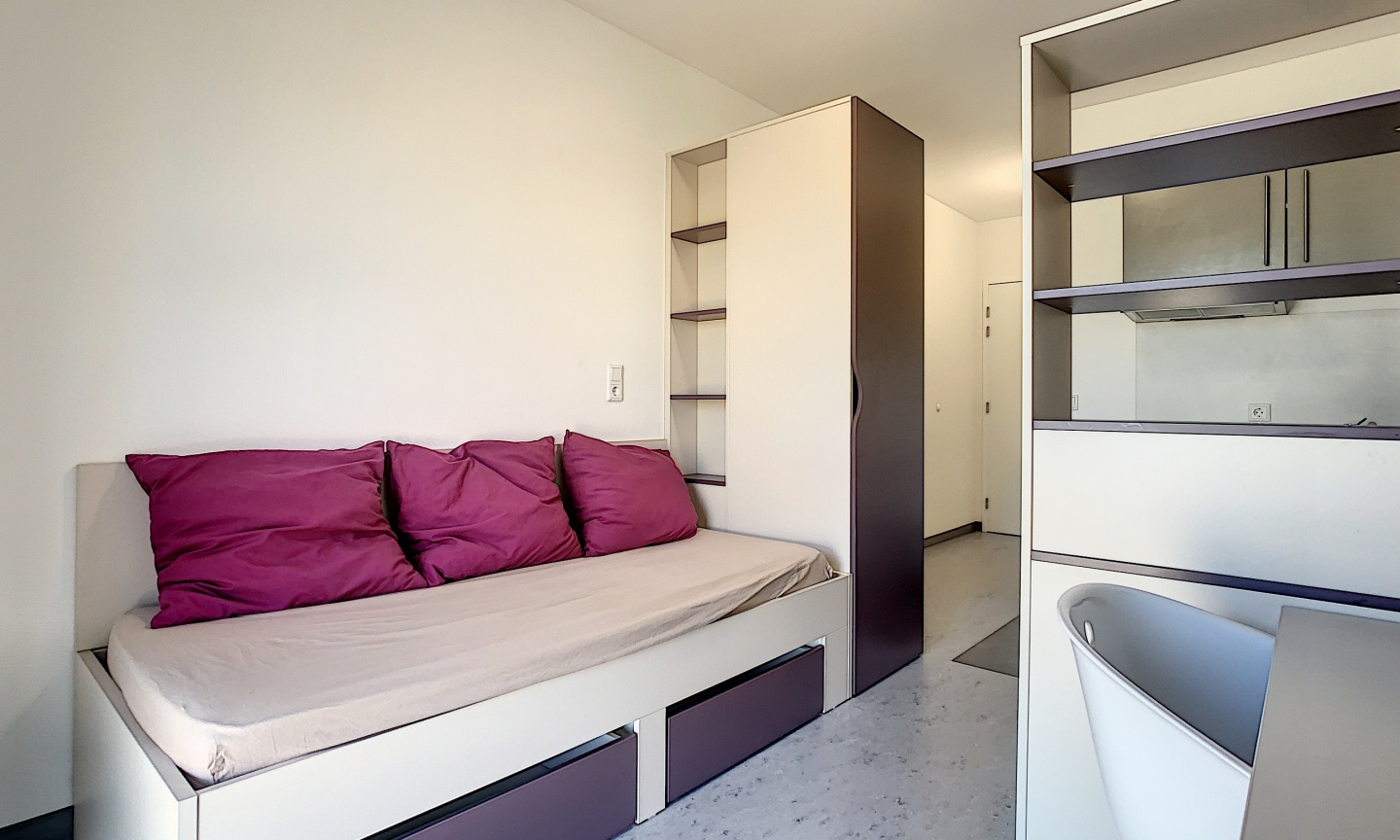 31 Porte de France, L-4360, ,1 Salle de bainsSalle de bain,Studio,Louer,Résidence GALILEO,Porte de France,2,1009